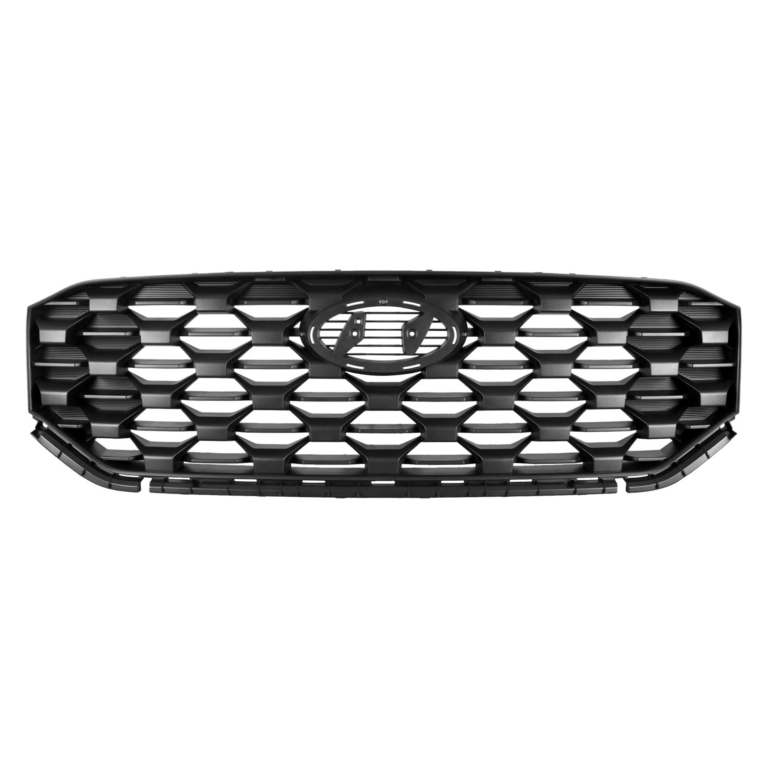 Grille Assembly w/o Smart Cruise Control w/o Surround View Monitor CAPA for Hyundai Santa Fe SE Essential Urban XRT 2021–2023