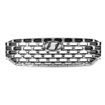 Grille Assembly w/Smart Cruise Control w/o Surround View Monitor CAPA for Hyundai Santa Fe Preferred SEL Hybrid Blue 2021–2023