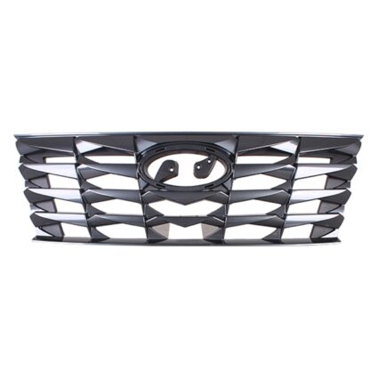 Grille Assembly Black for Hyundai Tucson SEL Plug-In Hybrid Blue Hybrid SEL Convenience Hybrid Preferred SE Essential SEL 2022–2024
