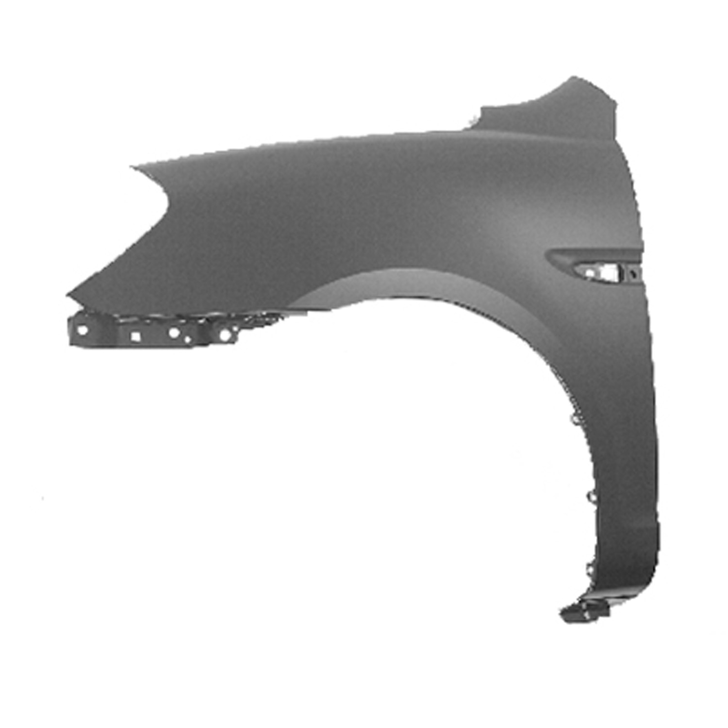 Fender Front Left CAPA for Hyundai Accent Sedan Hatchback 2006–2011