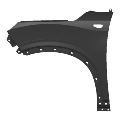 Fender Front Left w/Side Marker Lamp Hole CAPA for Hyundai Venue 2020–2024
