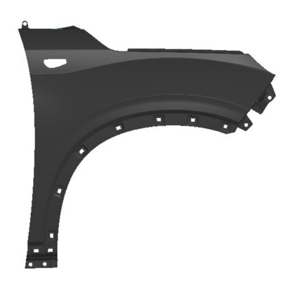 Fender Front Right w/Side Marker Lamp Hole CAPA for Hyundai Venue 2020–2024