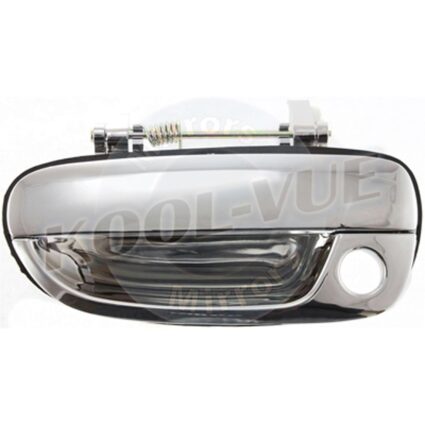 Exterior Door Handle Front Left Black for Hyundai Accent 2000–2006