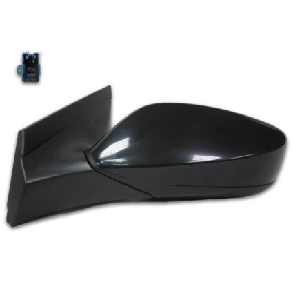 Door Mirror Assembly Left Power Heated w/o Signal Lamps for Hyundai Accent 2012–2016