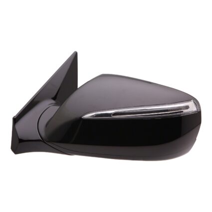 Door Mirror Assembly Left Power Heated w/Signal Lamp w/o Blind Spot Detection for Hyundai Santa Fe Sport 2013–2017