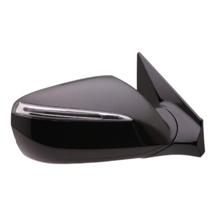 Door Mirror Assembly Right Power Heated w/Signal Lamp w/o Blind Spot Detection for Hyundai Santa Fe Sport 2013–2017