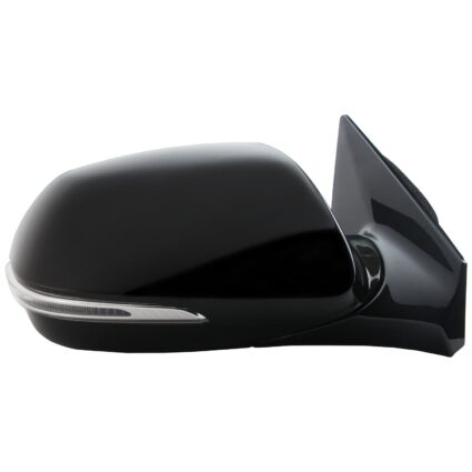 Door Mirror Assembly Right Power Heated w/Signal Lamp w/o Blind Spot Detection for Hyundai Santa Fe 2013