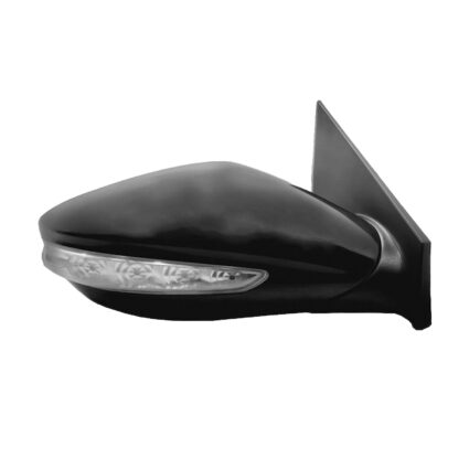Door Mirror Assembly Right Matte Black for Hyundai Sonata Hybrid Hybrid Premium Hybrid Limited 2011–2015
