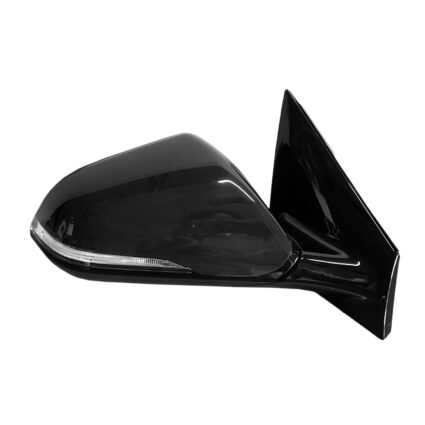 Door Mirror Assembly Right w/BLIS w/Signal Lamp w/o Memory Gloss Black Base for Hyundai Sonata 2015–2017