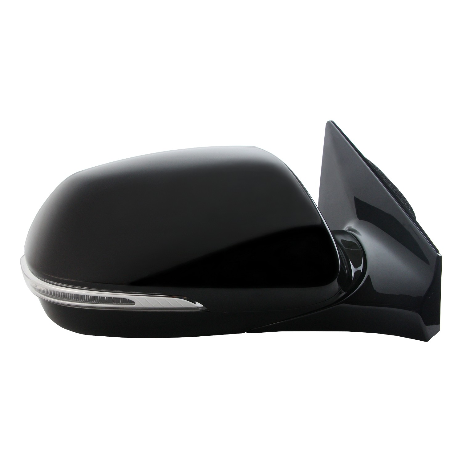 Door Mirror Assembly Right Heated w/Signal Lamp w/Blind Spot Detection w/o Memory for Hyundai Santa Fe 2013–2016