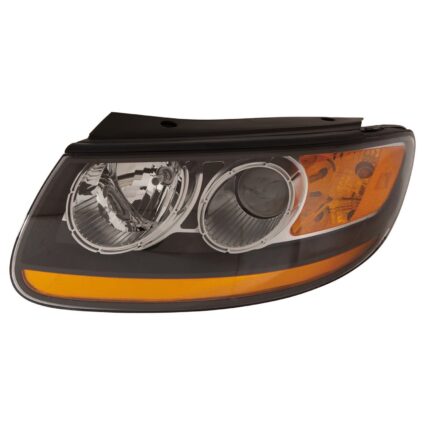 Headlight Assembly Composite Left To 7-11-07 CAPA for Hyundai Santa Fe 2007–2008