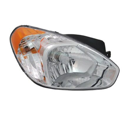 Headlight Assembly Composite Left for Hyundai Accent Sedan Hatchback 2007–2011