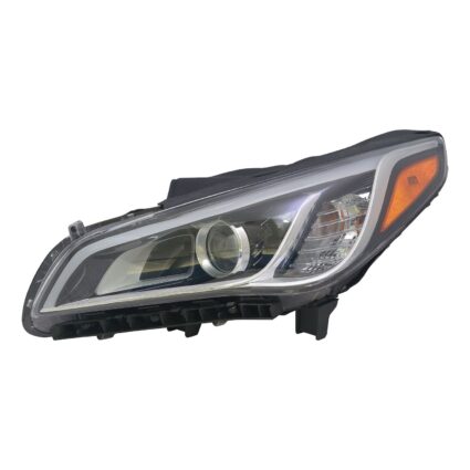 Headlight Assembly Composite Left HID w/o Dynamic Bending Light CAPA for Hyundai Sonata 2015–2017