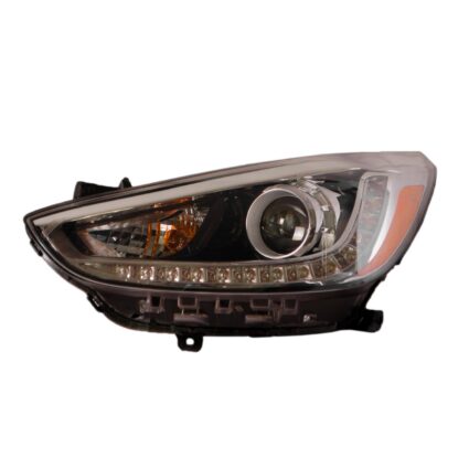 Headlight Assembly Composite Left LED Projector Type CAPA for Hyundai Accent 2012–2017