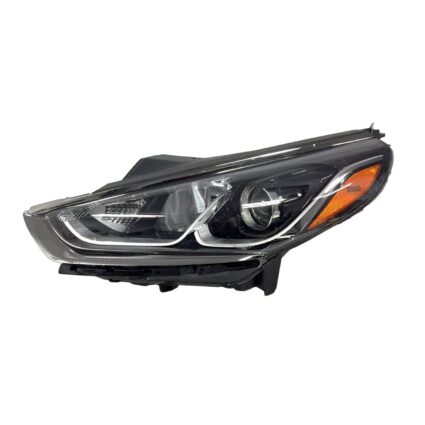 Headlight Assembly Composite Left Halogen CAPA for Hyundai Sonata 2018–2019