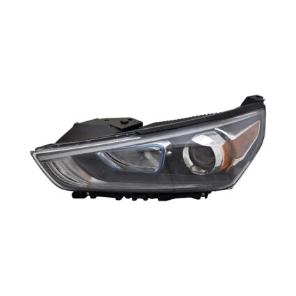 Headlight Assembly Composite Left Halogen for Hyundai Ioniq Hybrid Limited Hybrid SE Hybrid SEL Hybrid Blue Plug-In Hybrid Plug-In Hybrid Limited Hybrid Ultimate Hybrid Essential Hybrid Luxury Hybrid Preferred 2017–2019