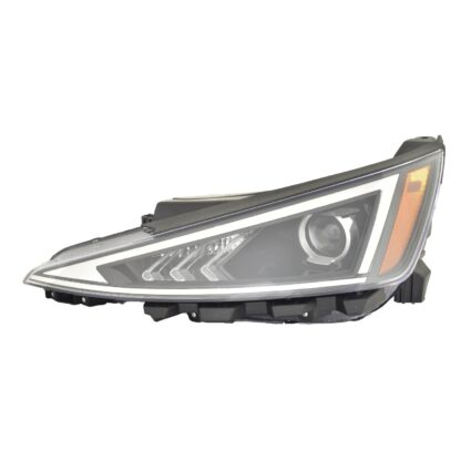 Headlight Assembly Composite Left Halogen w/o LED Daytime Running Lamps Korea Built CAPA for Hyundai Elantra 2019–2020