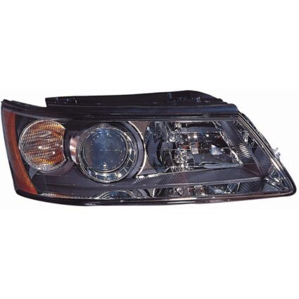 Headlight Assembly Composite Right CAPA for Hyundai Sonata 2006–2008