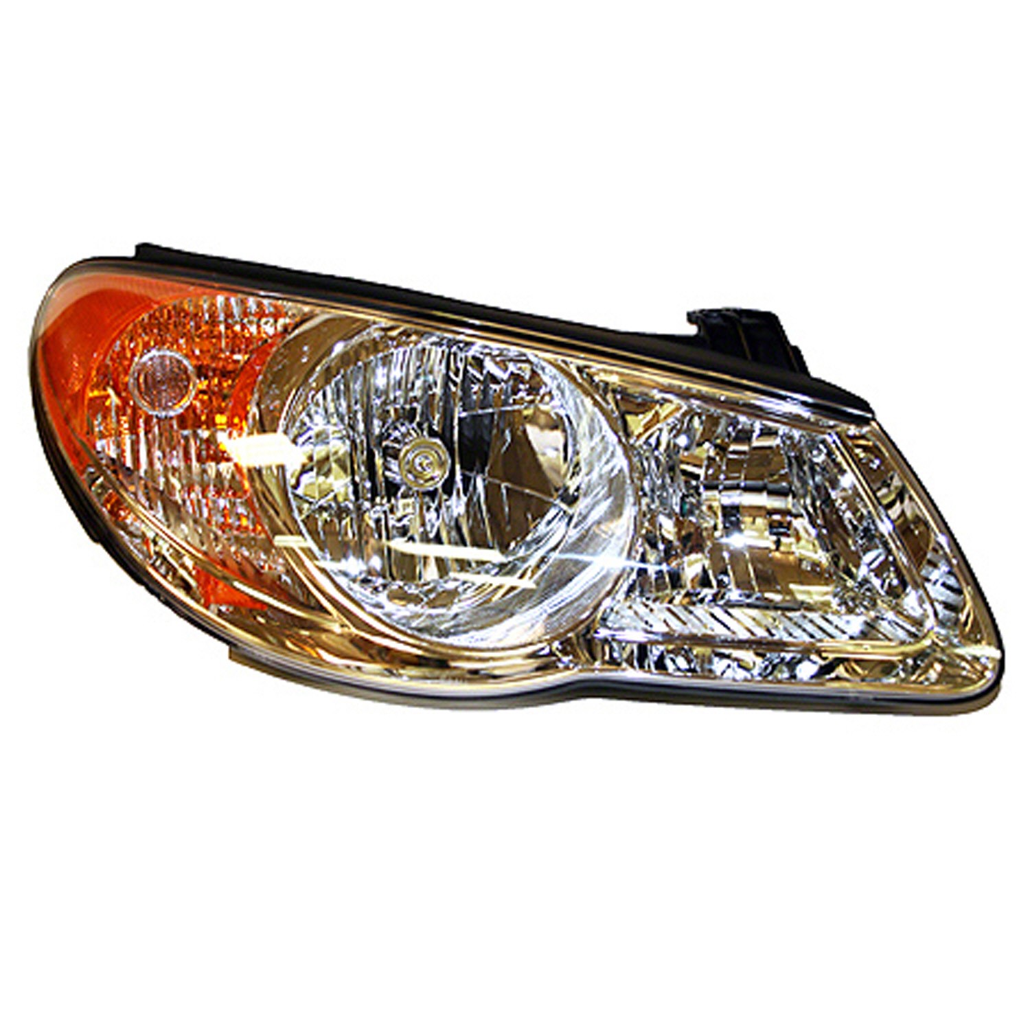 Headlight Assembly Composite Right for Hyundai Elantra Sedan 2007–2009