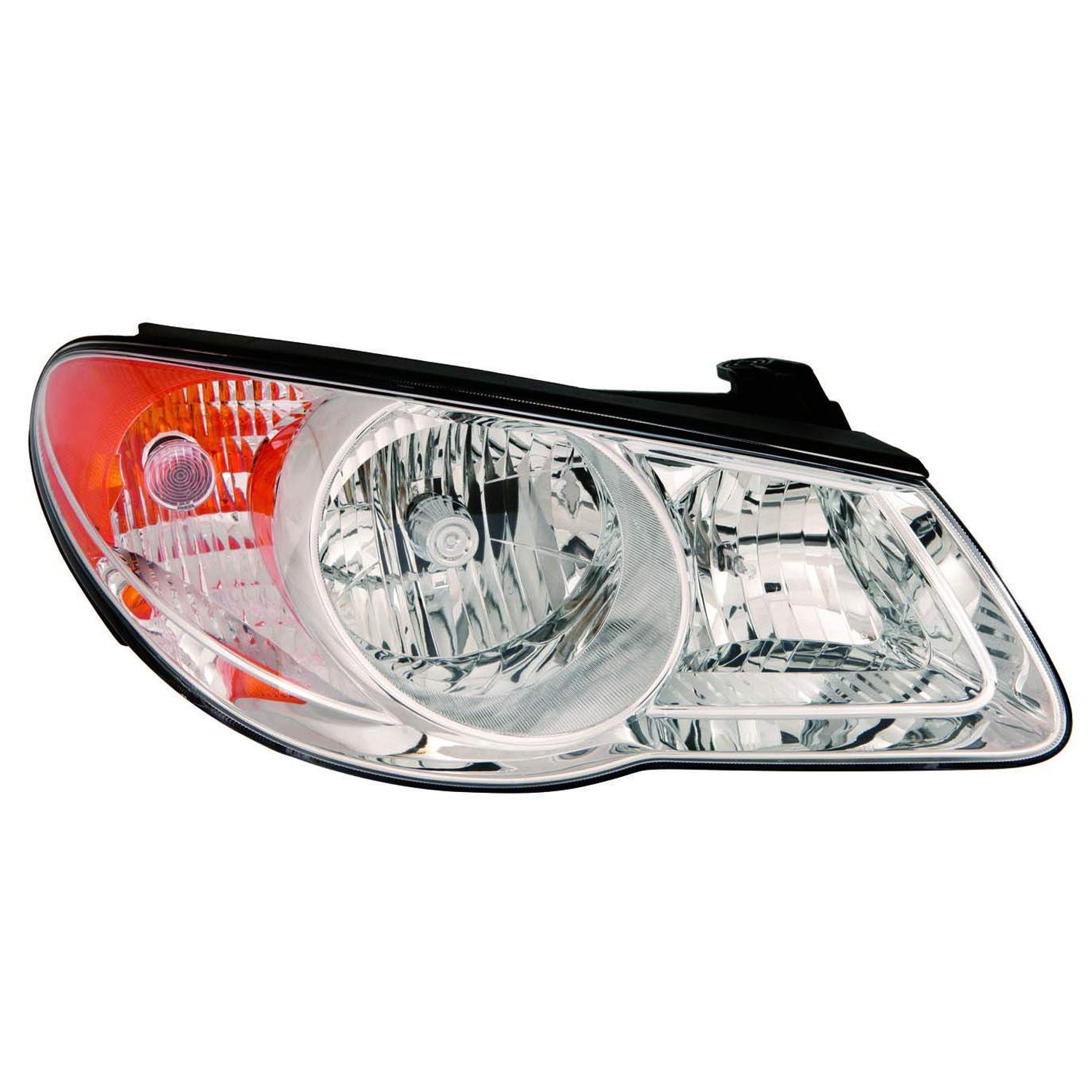 Headlight Assembly Composite Right CAPA for Hyundai Elantra Sedan 2010