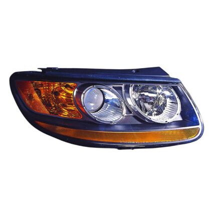 Headlight Assembly Composite Right CAPA for Hyundai Santa Fe 2010–2012