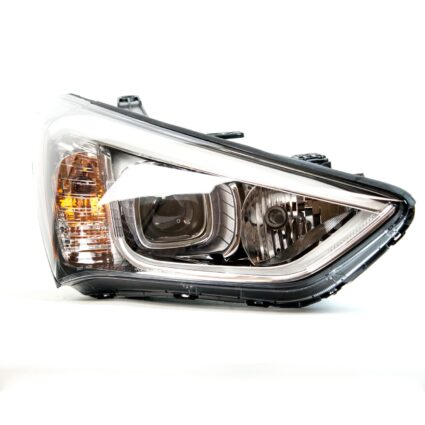 Headlight Assembly Composite Right Halogen CAPA for Hyundai Santa Fe Sport 2013–2016