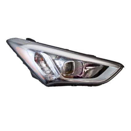 Headlight Assembly Composite Right Xenon for Hyundai Santa Fe Sport 2013–2016