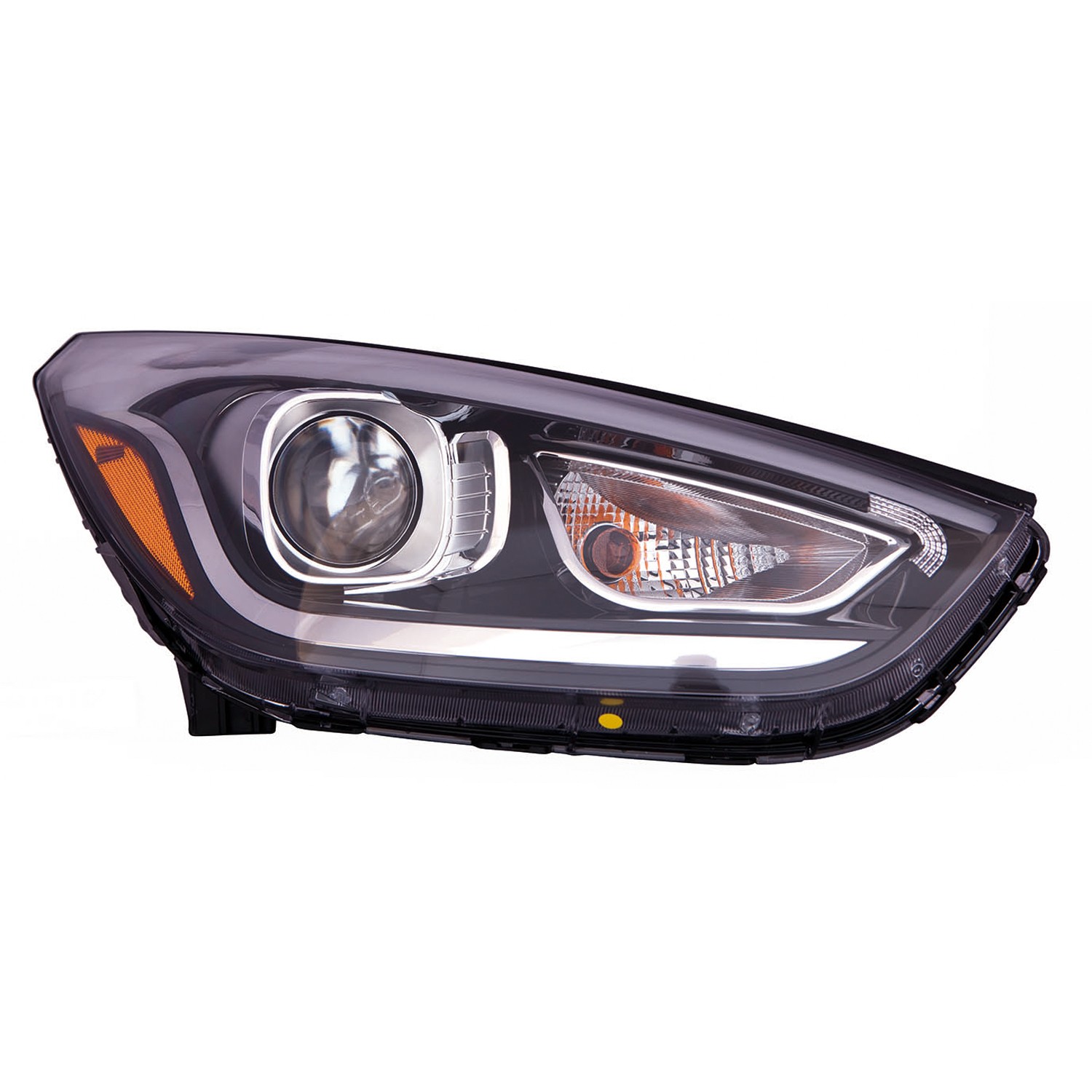 Headlight Assembly Composite Right CAPA for Hyundai Tucson 2014–2015