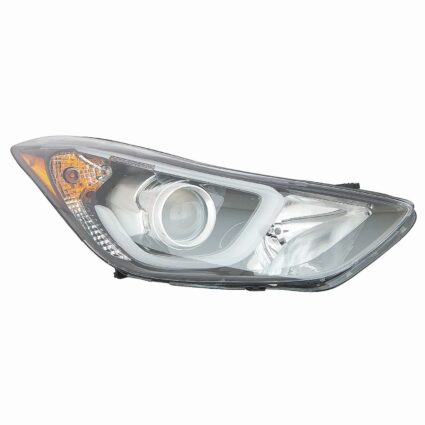 Headlight Assembly Composite Right w/LED Position Lamp Korea Built for Hyundai Elantra Elantra Coupe