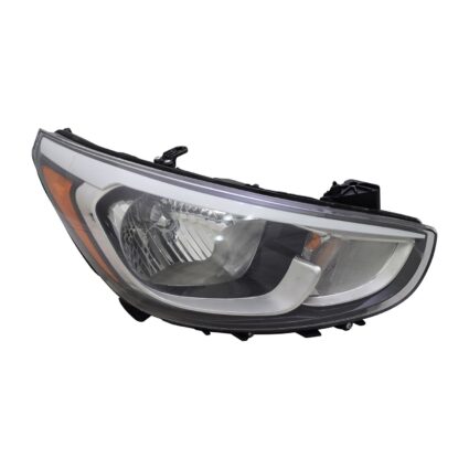 Headlight Assembly Composite Right CAPA for Hyundai Accent 2015–2017