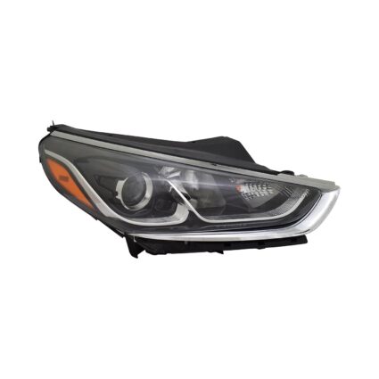 Headlight Assembly Composite Right Halogen for Hyundai Sonata 2018–2019