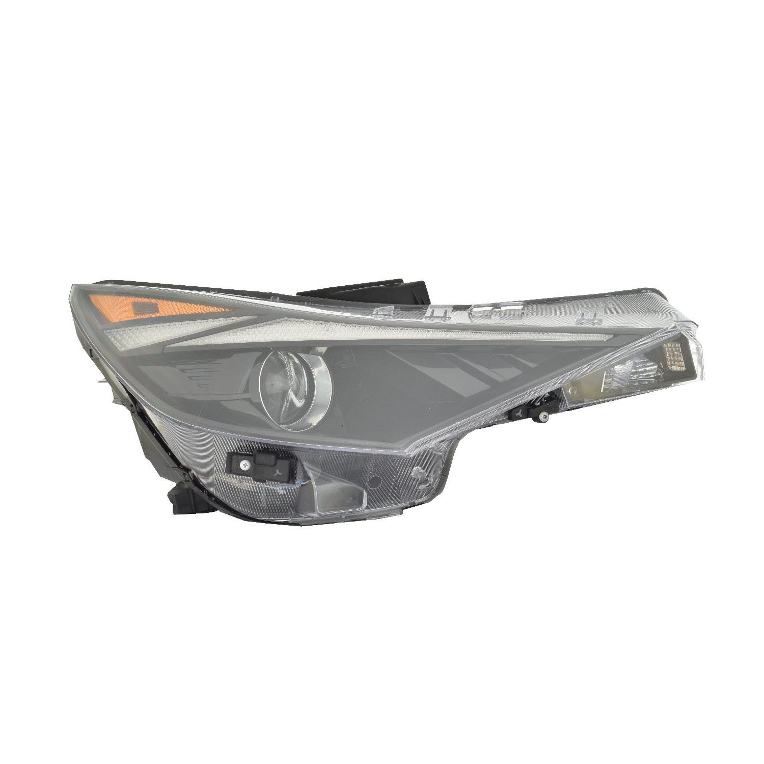 Headlight Assembly Composite Right Halogen Korea Built for Hyundai Elantra 2021–2023