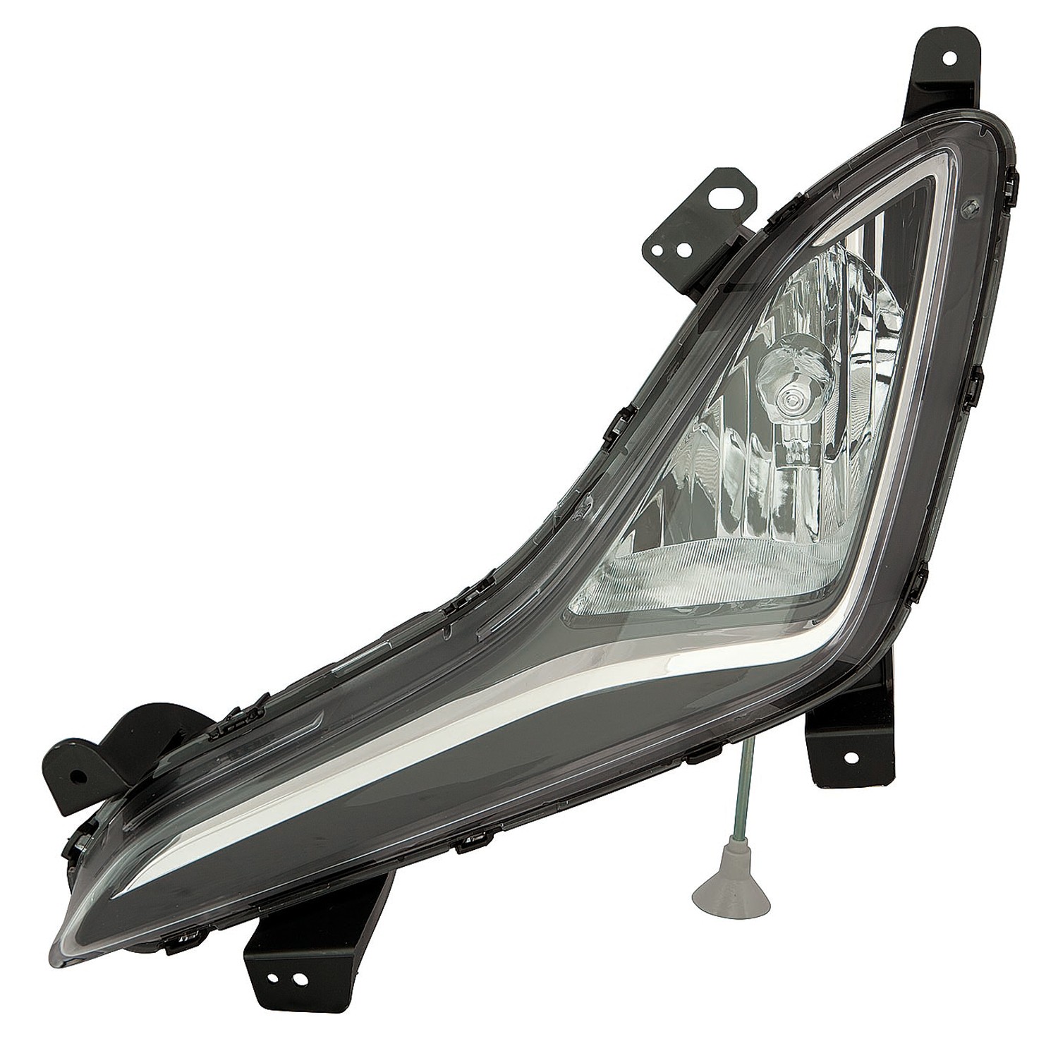 Fog Light Assembly Left Korea/USA Built CAPA for Hyundai Elantra 2014–2016