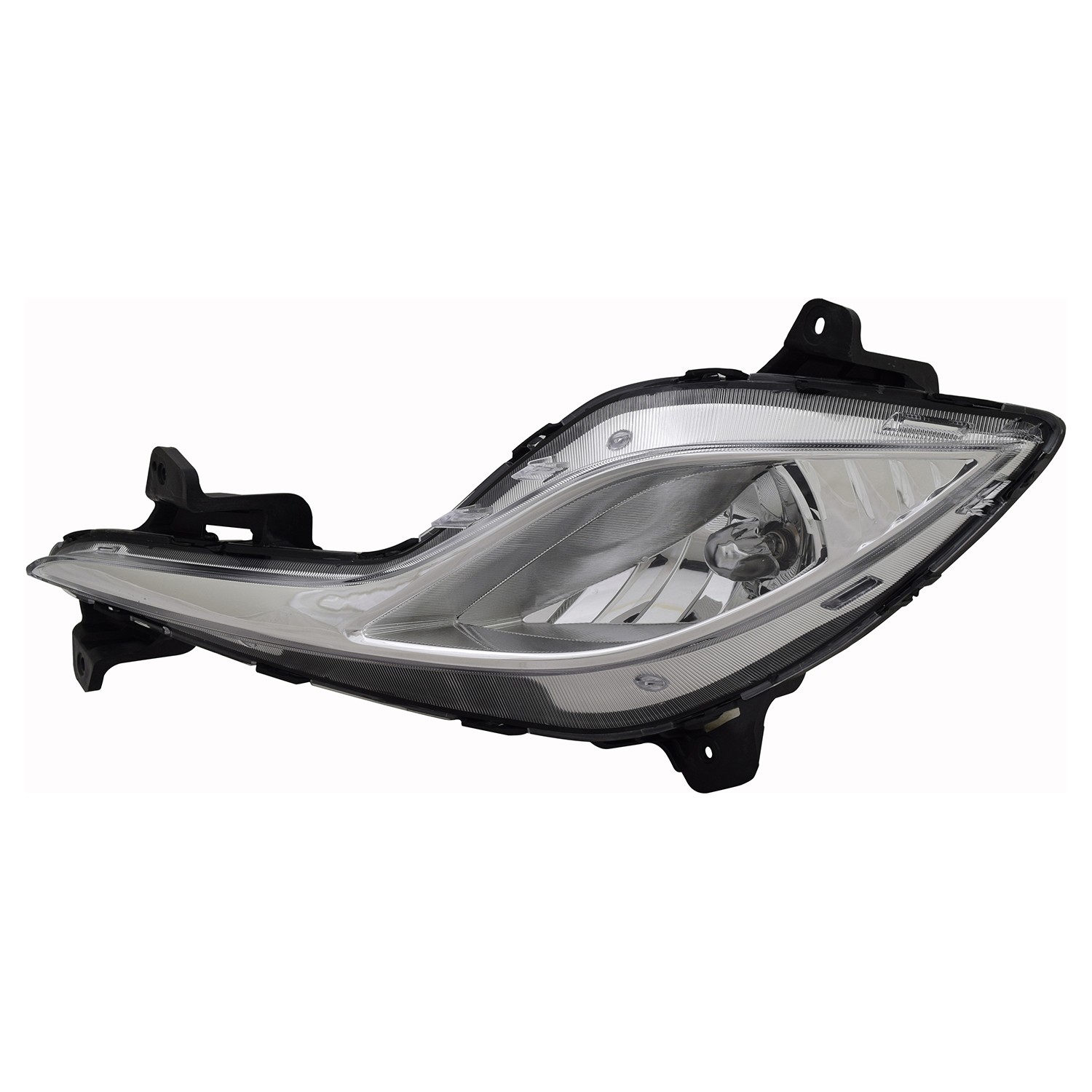 Fog Light Assembly Left CAPA for Hyundai Sonata Hybrid Hybrid Premium Hybrid Limited 2011–2015
