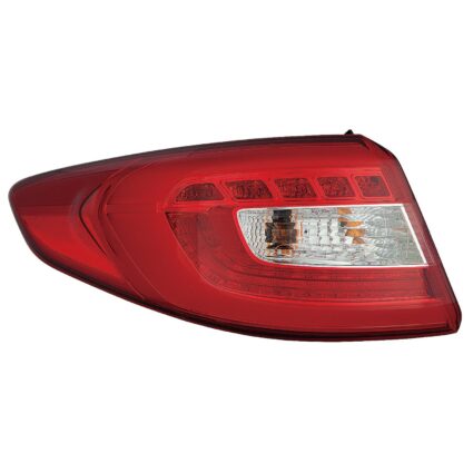 Tail Light Assembly Left Outer LED Type for Hyundai Sonata Sport Limited 2016–2017