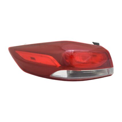 Tail Light Assembly Left Outer Bulb Type Korea Built for Hyundai Elantra 2017–2018
