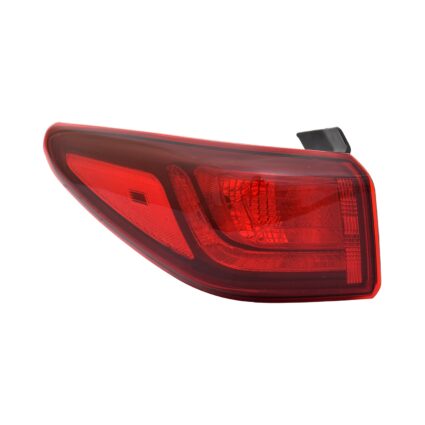 Tail Light Assembly Left Outer Bulb Type CAPA for Hyundai Kona 2018–2021