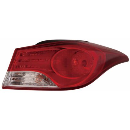 Tail Light Assembly Right Outer Halogen USA Built CAPA for Hyundai Elantra Sedan 2011–2013