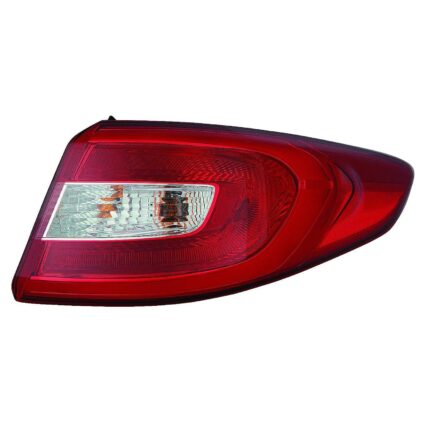 Tail Light Assembly Right Outer Bulb Type CAPA for Hyundai Sonata 2015–2017