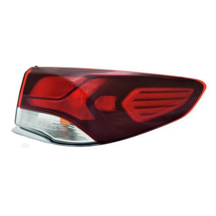Tail Light Assembly Right Outer Bulb Type CAPA for Hyundai Sonata 2018–2019