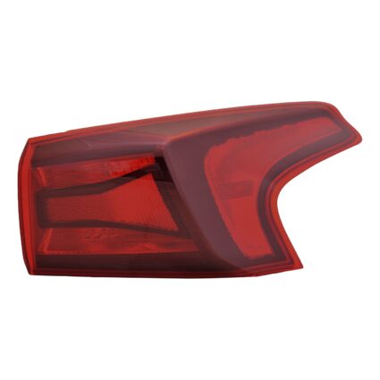 Tail Light Assembly Right Outer Bulb Type CAPA for Hyundai Santa Fe 2019–2020