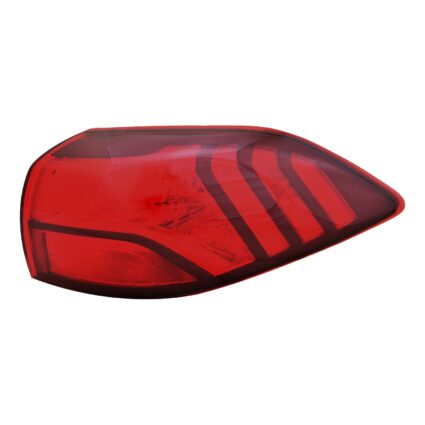 Tail Light Assembly Right Outer Bulb Type CAPA for Hyundai Tucson 2019–2021