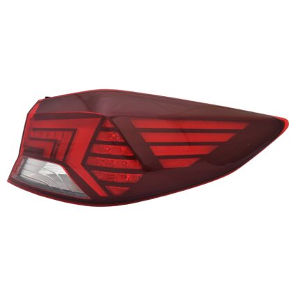 Tail Light Assembly Right Outer LED for Hyundai Elantra 2019–2020