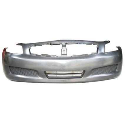 Bumper Cover Front w/o Sport Pkg w/o Technology Pkg Primed CAPA for INFINITI G35 G37