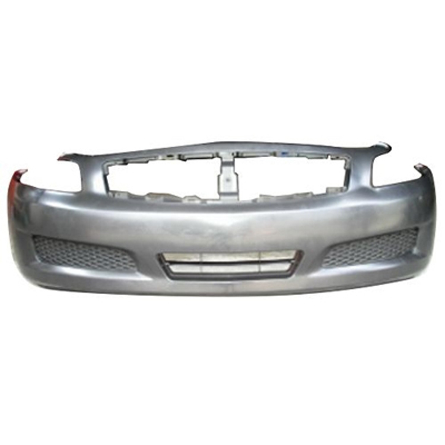 Bumper Cover Front w/o Sport Pkg w/o Technology Pkg Primed CAPA for INFINITI G35 G37