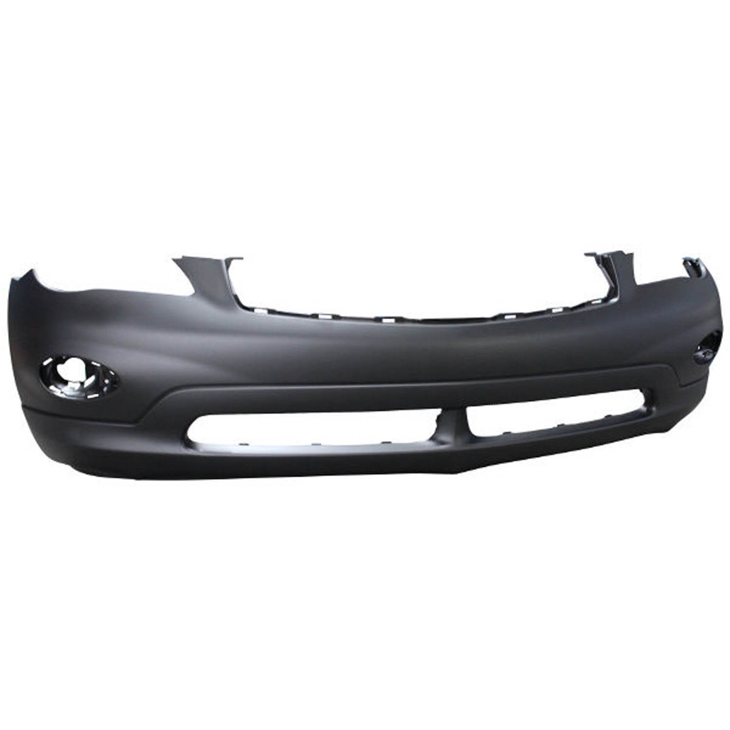Bumper Cover Front w/o Park Distance Sensors w/o Around View Monitor w/o 360 Monitor Primed CAPA for INFINITI EX35 EX37 QX50