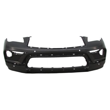 Bumper Cover Front 4 Holes w/Park Distance Sensors w/o Intelligent Cruise Control Primed for INFINITI QX50 2016–2017