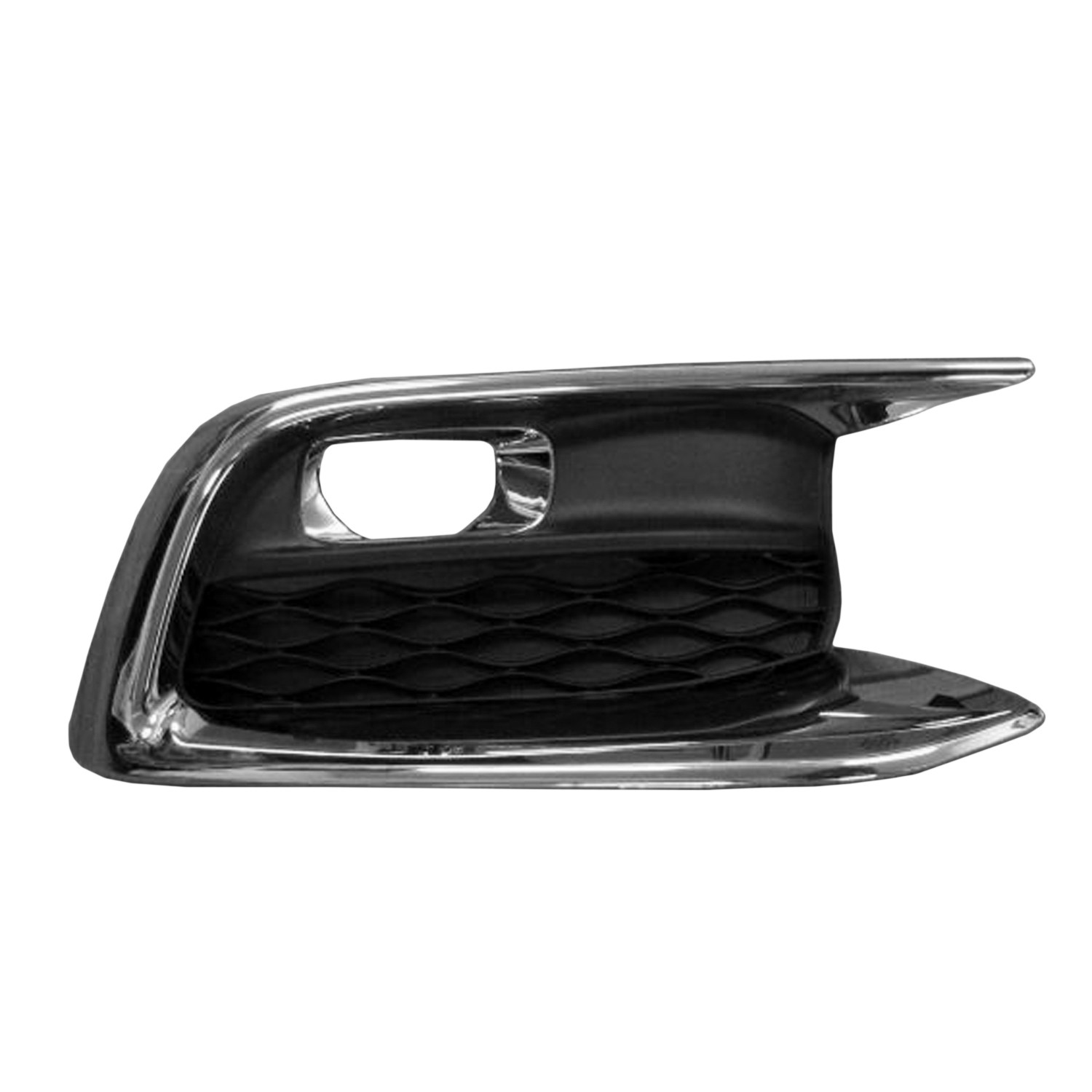 Bumper Insert Front Right Fog Lamp Bezel From 7-16 Chrome for INFINITI QX60 2016–2020