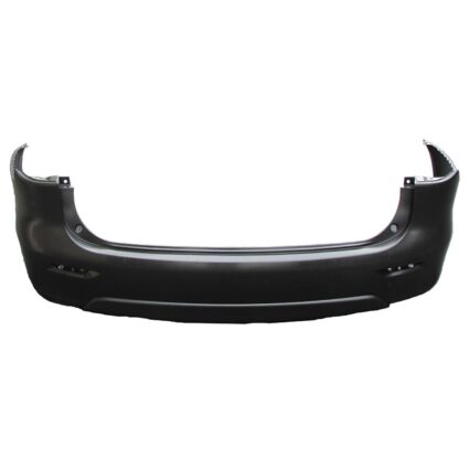 Bumper Cover Rear w/o Premium Pkg w/o Towing Pkg w/o Object Sensors Primed CAPA for INFINITI JX35 QX60