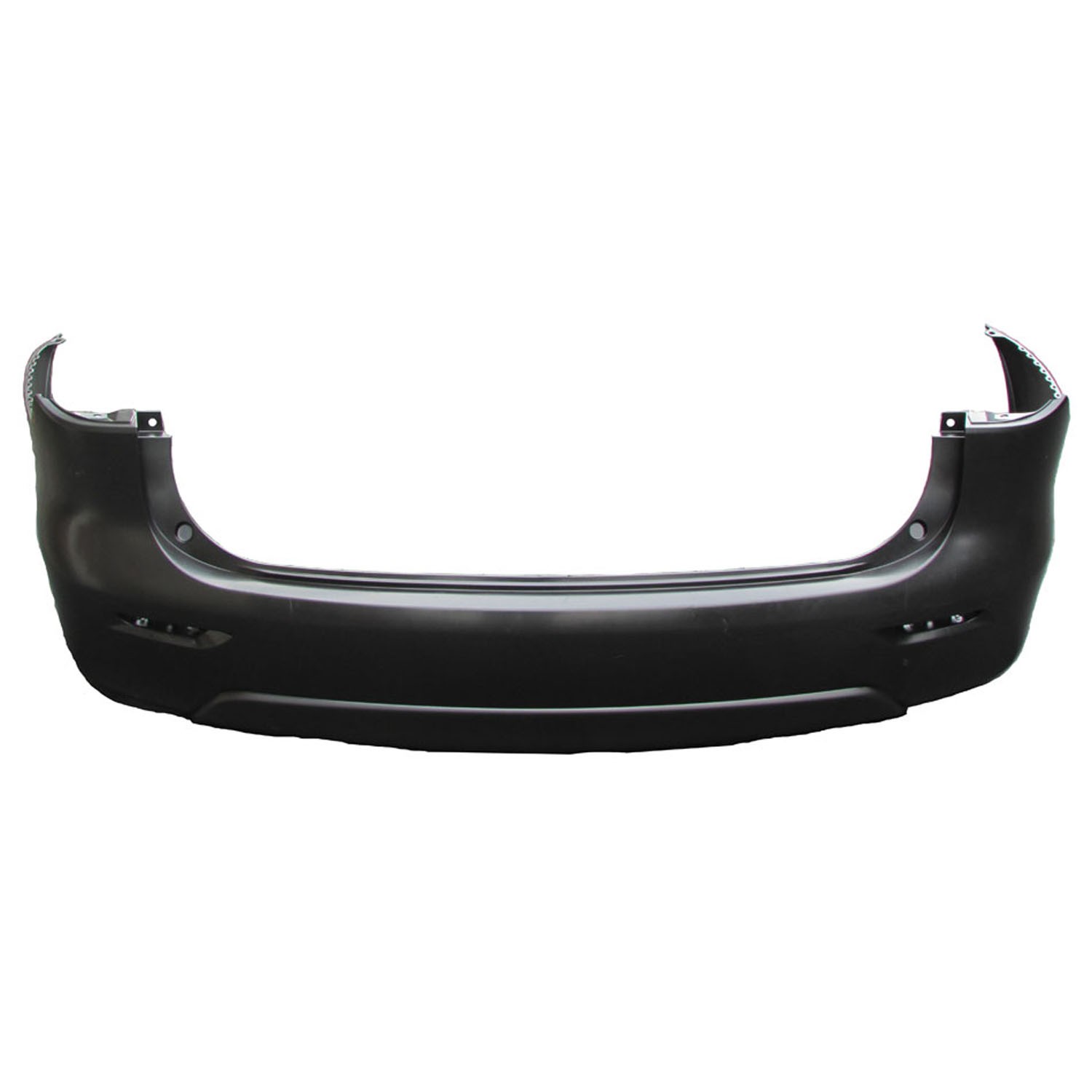 Bumper Cover Rear w/o Premium Pkg w/o Towing Pkg w/o Object Sensors Primed CAPA for INFINITI JX35 QX60